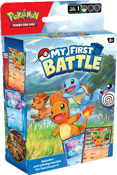 Pokémon | Mazo My First Battle Charmander & Squirtle Inglés 2023