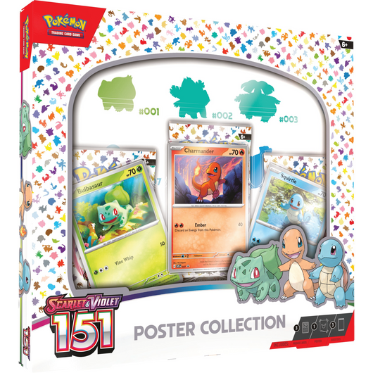 Pokémon | Caja Póster 151 Pokémon Inglés 2023