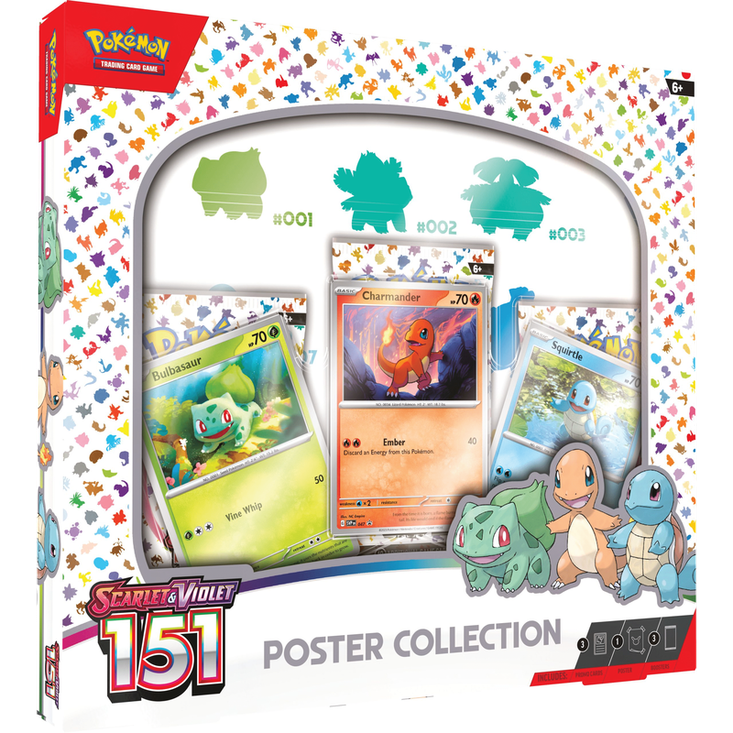 Caja Póster Pokémon 151 Pokemillon 001