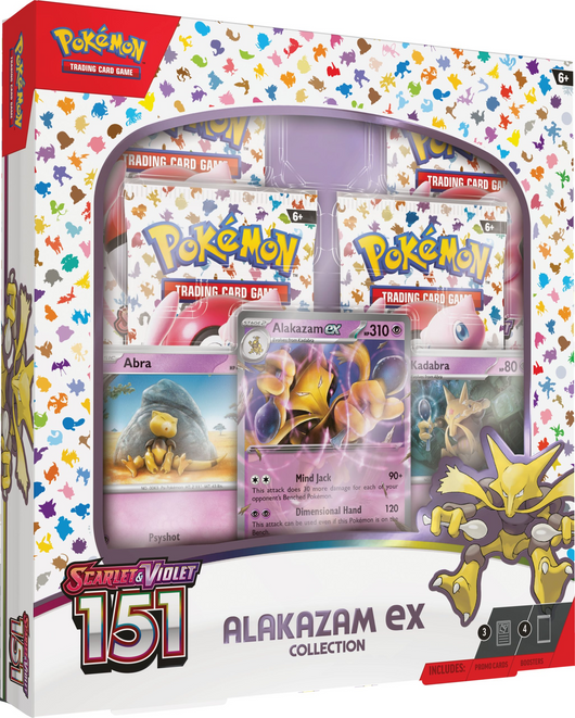 Pokémon | Caja Alakazam ex 151 Pokémon Español 2023