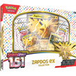 Pokémon | Caja Zapdos ex 151 Pokémon Inglés 2023