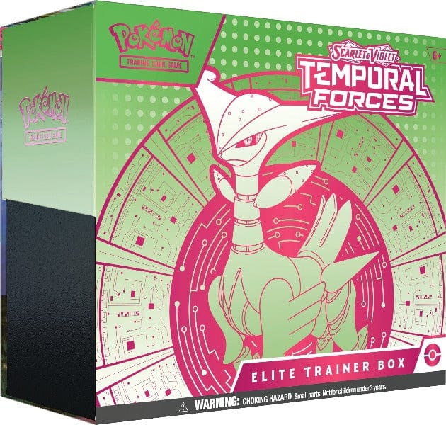 POKEMILLON Pokémon | ETB Temporal Forces Iron Leaves Elite Trainer Box Inglés 2024