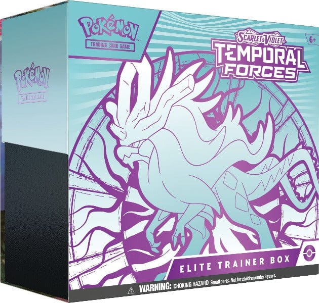 POKEMILLON Pokémon | ETB Temporal Forces Elite Walking Wake Trainer Box  Inglés 2024