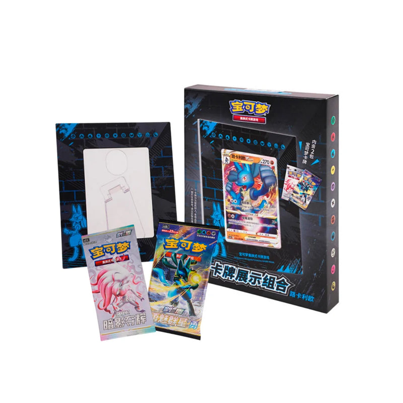 Premium Lucario Card Display (2 Sobres) Pokemillon 002