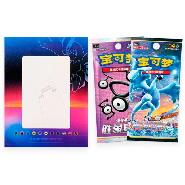 Premium Lugia Card Display (2 Sobres) POKEMILLON