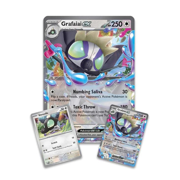 POKEMILLON Pokémon | Grafaiai ex Box Inglés 2024
