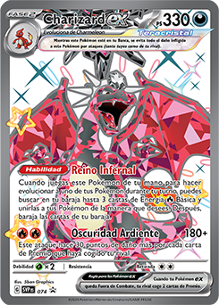 Lata Charizard Destinos de Paldea | Paldean Fates Pokemillon 002