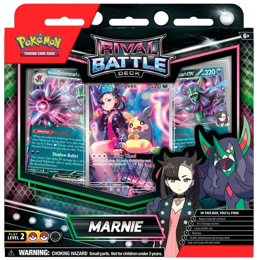 Rival Battle Deck Marnie's Morpeko & Grimmsnarl ex