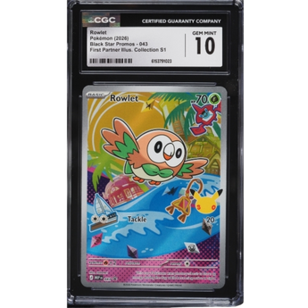 POKEMILLON Rowlet (MEP 043) MEP Black Star Promos