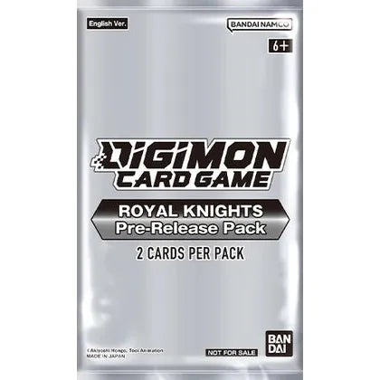 Digimon Sobre Royal Knights Pre-Release Pack Pokemillon 001