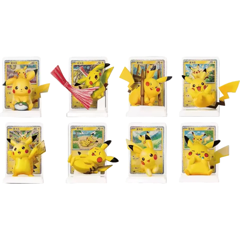 Pokémon Artistic Touch 30th Anniversary Celebration Pikachu Figure Set Pokemillon 002