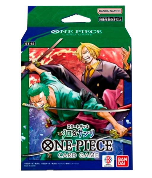 One Piece | Mazo de Iniciación de Zoro y Sanji ST-12 Japonés 2024
