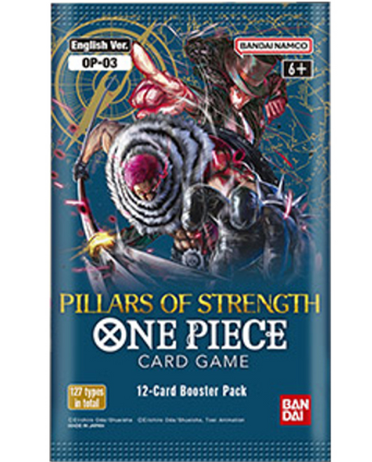 One Piece | Sobre Pillars of Strength OP03 Inglés 2023