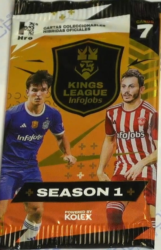 Kings League | Starter Pack Álbum + 3 Sobres Season 1 2024