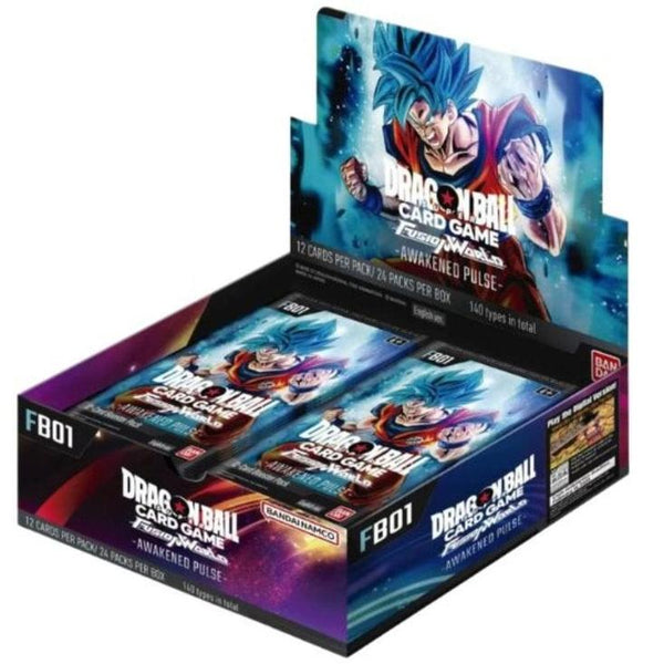 POKEMILLON Dragon Ball | Caja 24 Sobres Fusion World FB-01 Awakened Pulse Inglés 2024