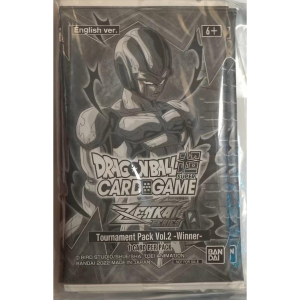 POKEMILLON Dragon Ball | Zenkai Series Tournament Pack Vol.2  - Pack 4 Sobres - Winner - Inglés