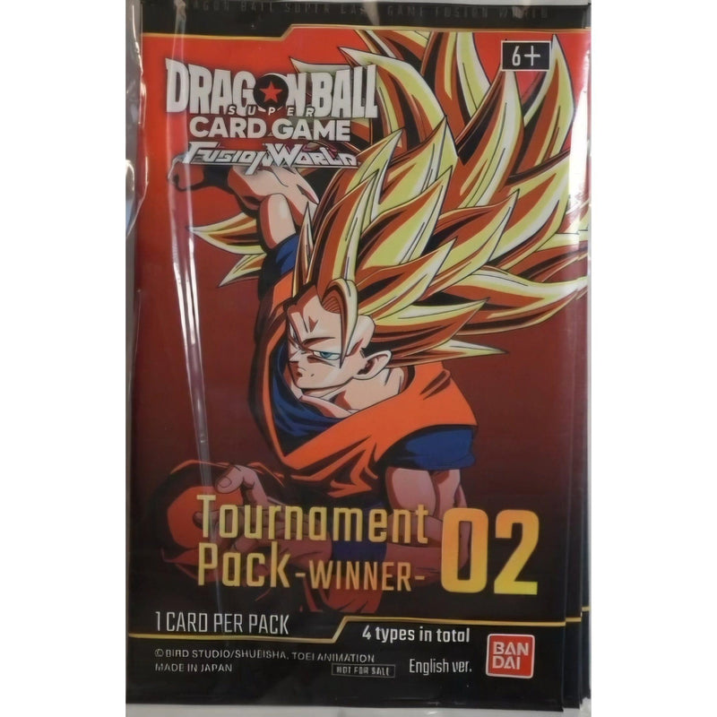 Dragon Ball | Fusion Series Tournament Pack Vol.2  - Pack 4 Sobres - Winner - Inglés Pokemillon 001