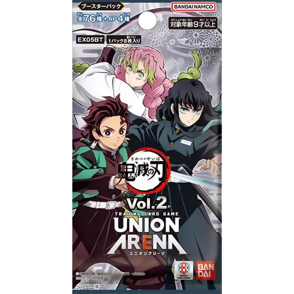 POKEMILLON - La Tienda Pokémon Union Arena | Caja de 16 Sobres de Demon Slayer vol.2 Japonés 2024