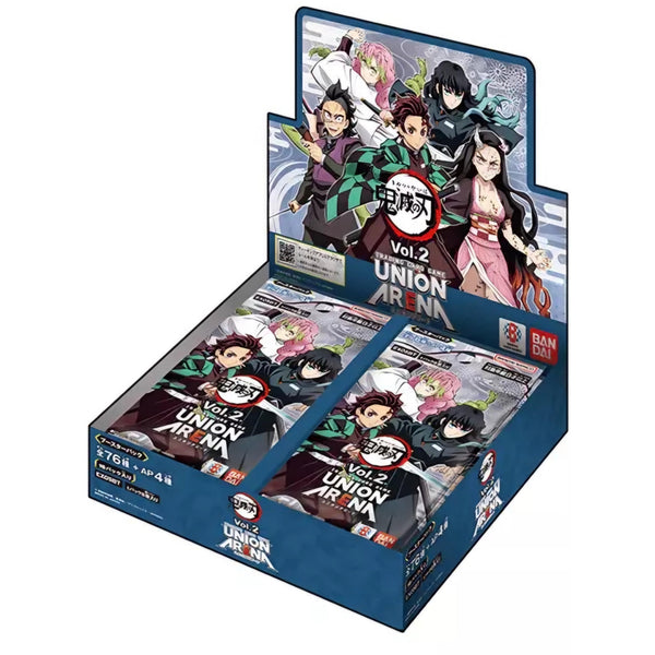 POKEMILLON - La Tienda Pokémon Union Arena | Caja de 16 Sobres de Demon Slayer vol.2 Japonés 2024