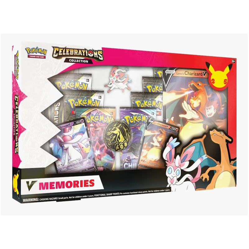 Charizard & Sylveon V Memories Collection Celebrations Pokemillon 001