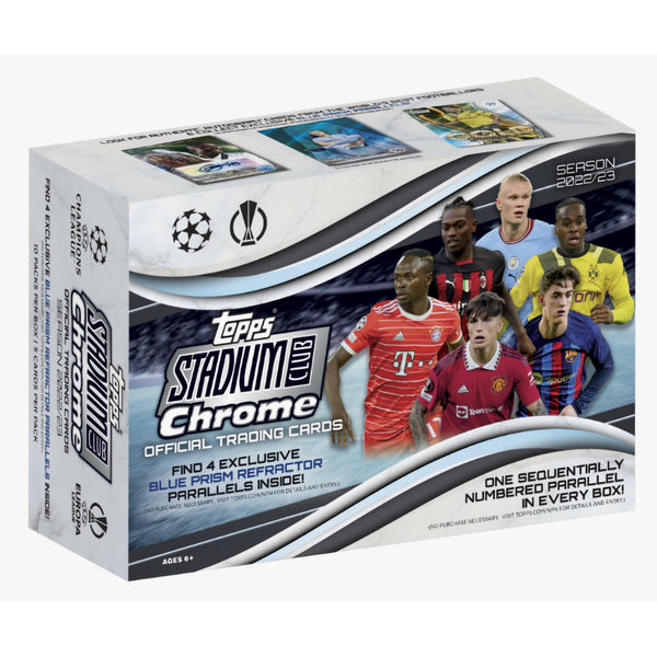 Topps Topps | 2022-23 Topps UEFA Stadium Club Chrome® - Giant Box - 10 Sobres
