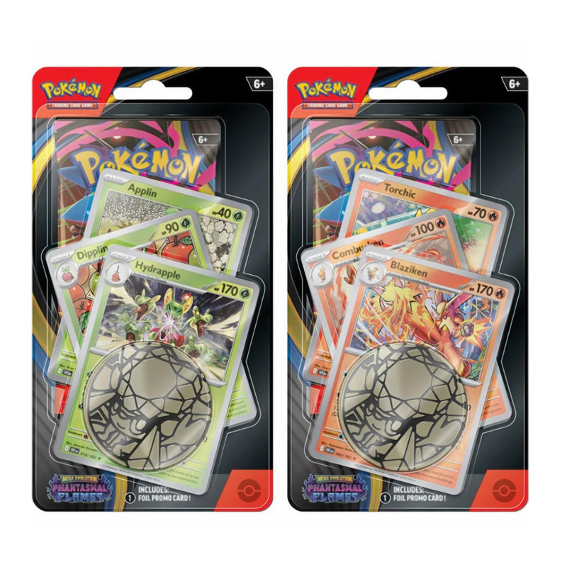 Blister Premium 1 Sobre Fuegos Fantasmales | Phantasmal Flames Pokemillon 001