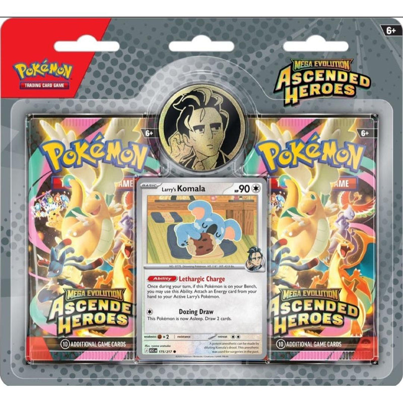 Blister 2 Sobres Enhanced Héroes Ascendentes | Ascended Heroes Pokemillon 002