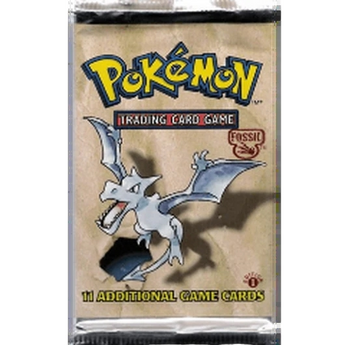 POKEMILLON Pokémon | Sobre Fossil 1st Edition "Aerodactyl" 1999-2000 Español