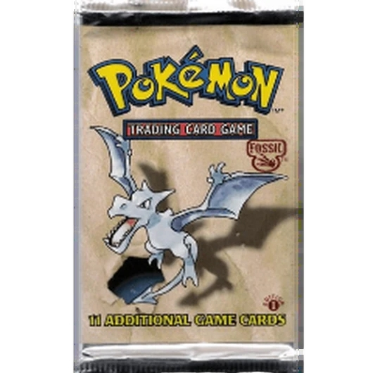 POKEMILLON Pokémon | Sobre Fossil 1st Edition "Aerodactyl" 1999-2000 Español