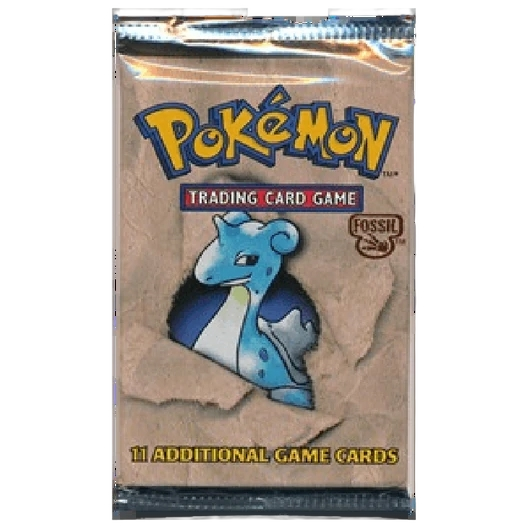Sobre Fossil 1st Edition "Lapras" 1999-2000 Pokemillon 001