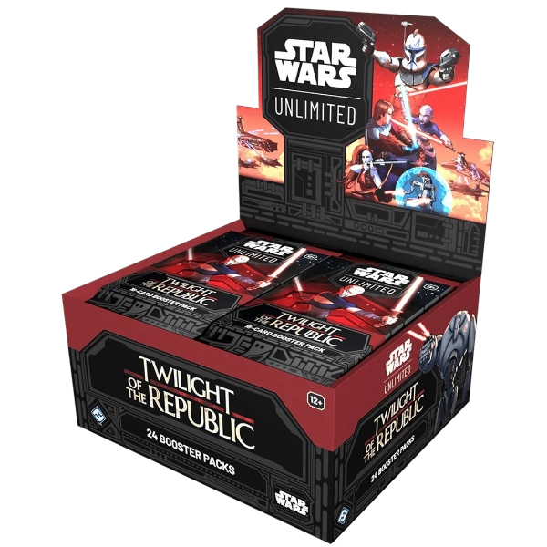 Star Wars Unlimited | Caja de 24 Sobres Twilight of the Republic Booster Box