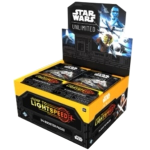 Star Wars Unlimited | Caja de 24 Sobres de Jump to Lightspeed