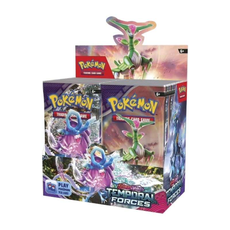 Caja de Sobres Fuerzas Temporales | Temporal Forces Booster Box Pokemillon 003