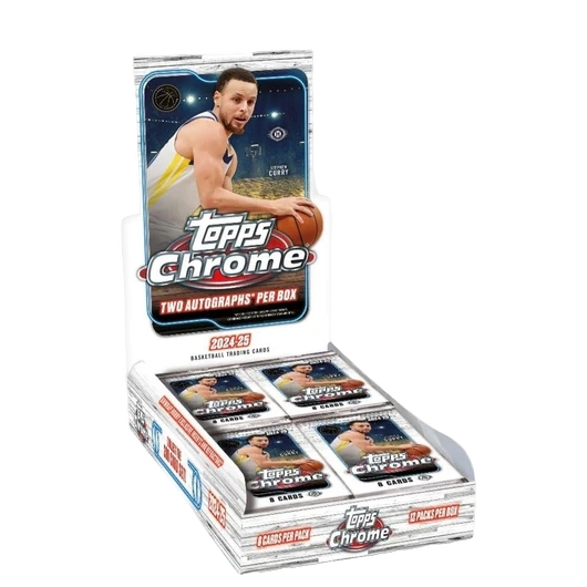 Topps | 24/25 Chrome Basketball NBA - Hobby - 2 Autograph