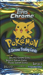Pokemon Series 2 Topps Chrome Jumbo 5-Card Set NM/MT