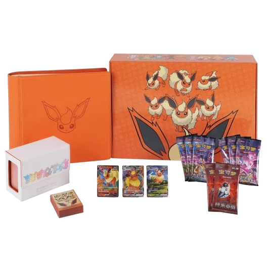 Ultra Premium Flareon V Gift Box Pokemillon 001