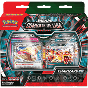 POKEMILLON Pokémon | Mazo Charizard ex League Battle Deck Español 2024 ( Con tara en caja)