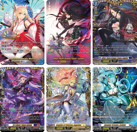 Cardfight!! Vanguard | Booster Box 16 Sobre de Minerva Rising Booster Inglés 2024