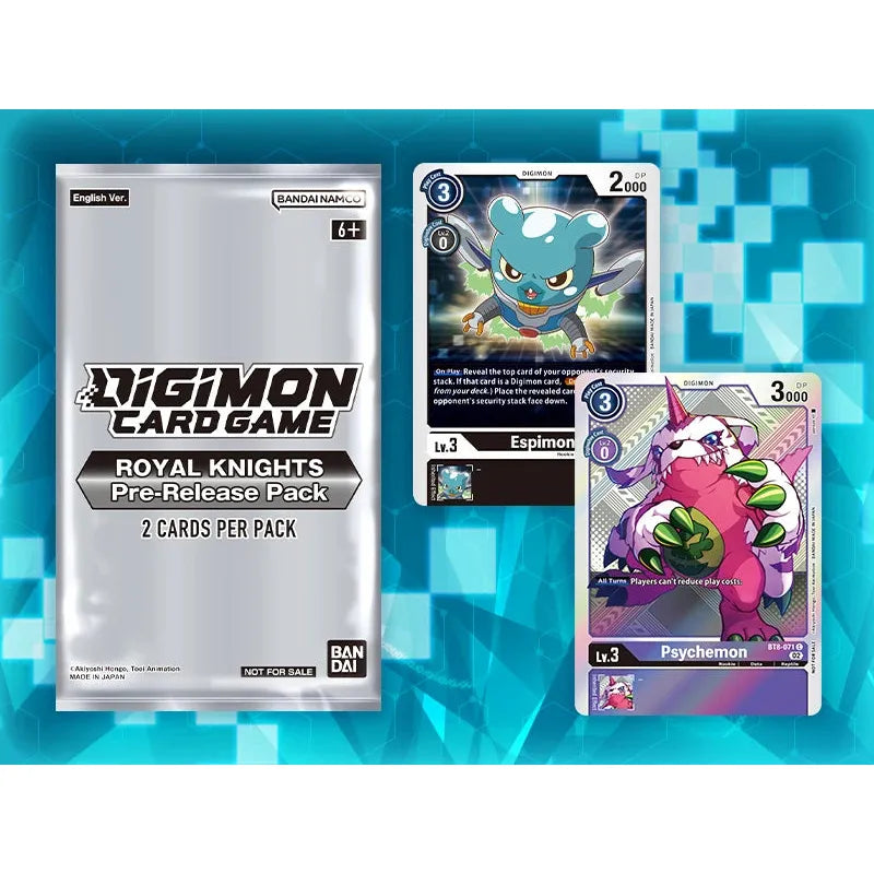 Digimon Sobre Royal Knights Pre-Release Pack Pokemillon 002