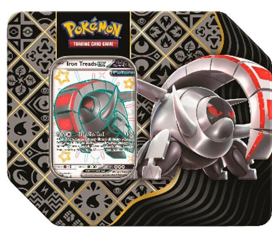 POKEMILLON Pokémon | Lata XL Paldean Fates Iron Treads EX Inglés 2024