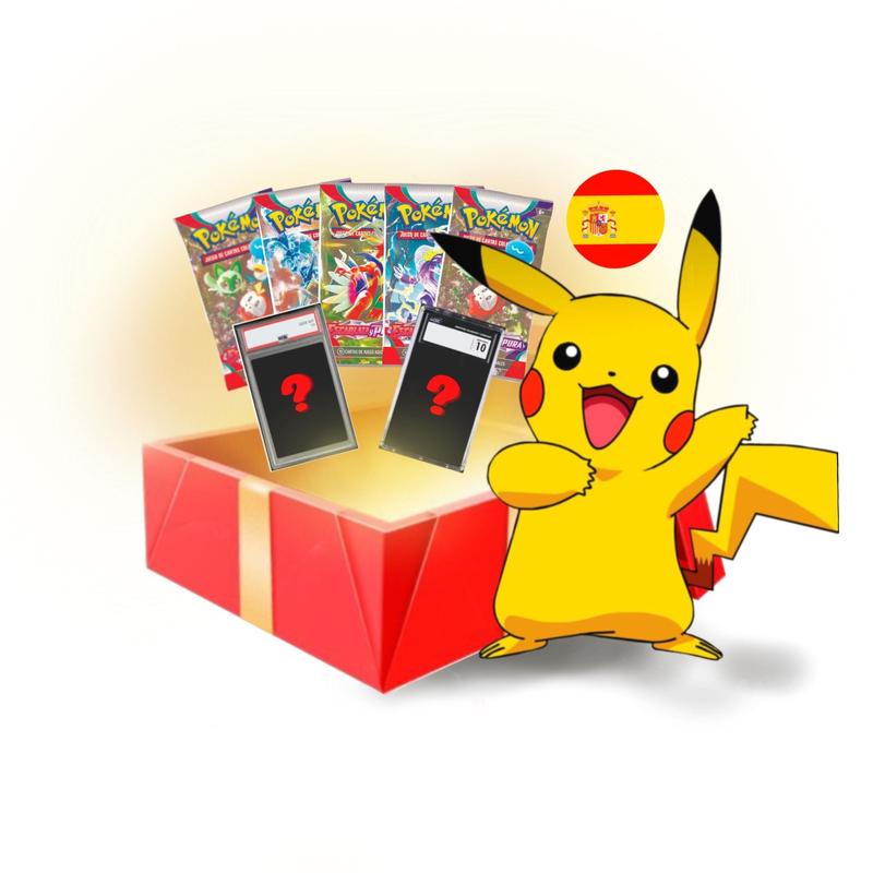 Caja Regalo Carta CGC 10 + 5 Sobres Pokémon TCG Pokemillon 006