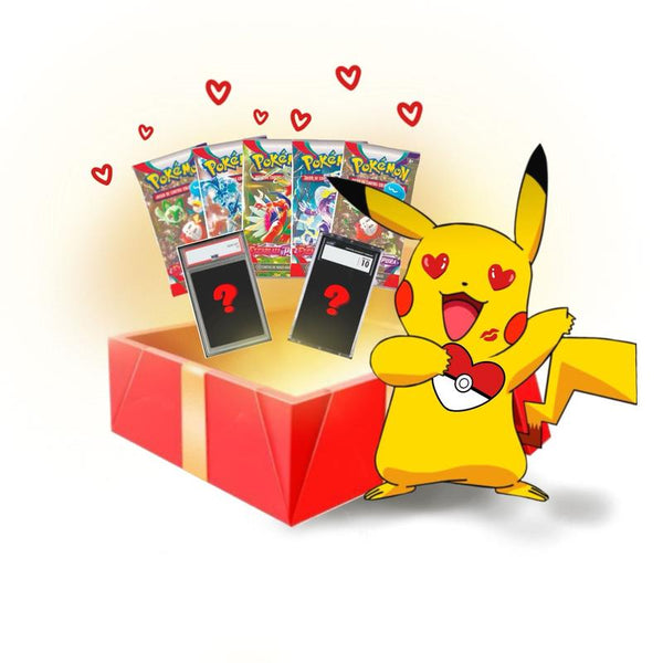 Caja Regalo Carta CGC 10 + 5 Sobres Pokémon TCG - Pokemillon - 13
