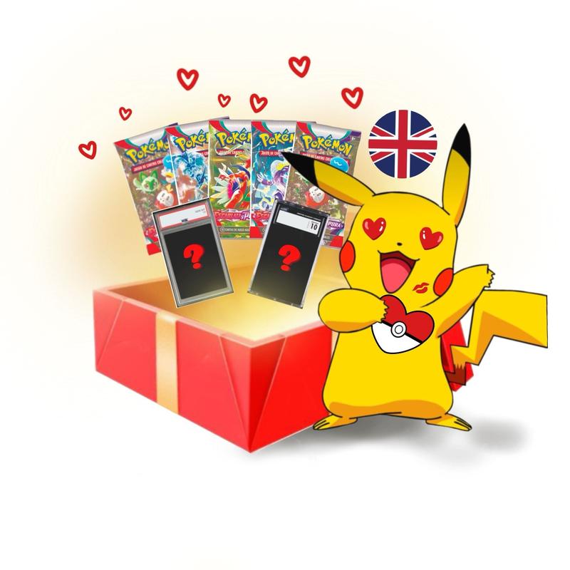Caja Regalo Carta CGC 10 + 5 Sobres Pokémon TCG Pokemillon 017