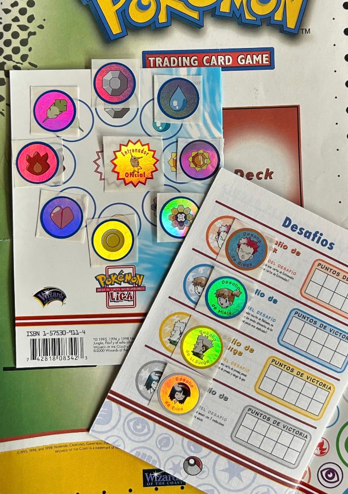 Álbum de las Medallas Pokémon 1999 Pokemillon 007