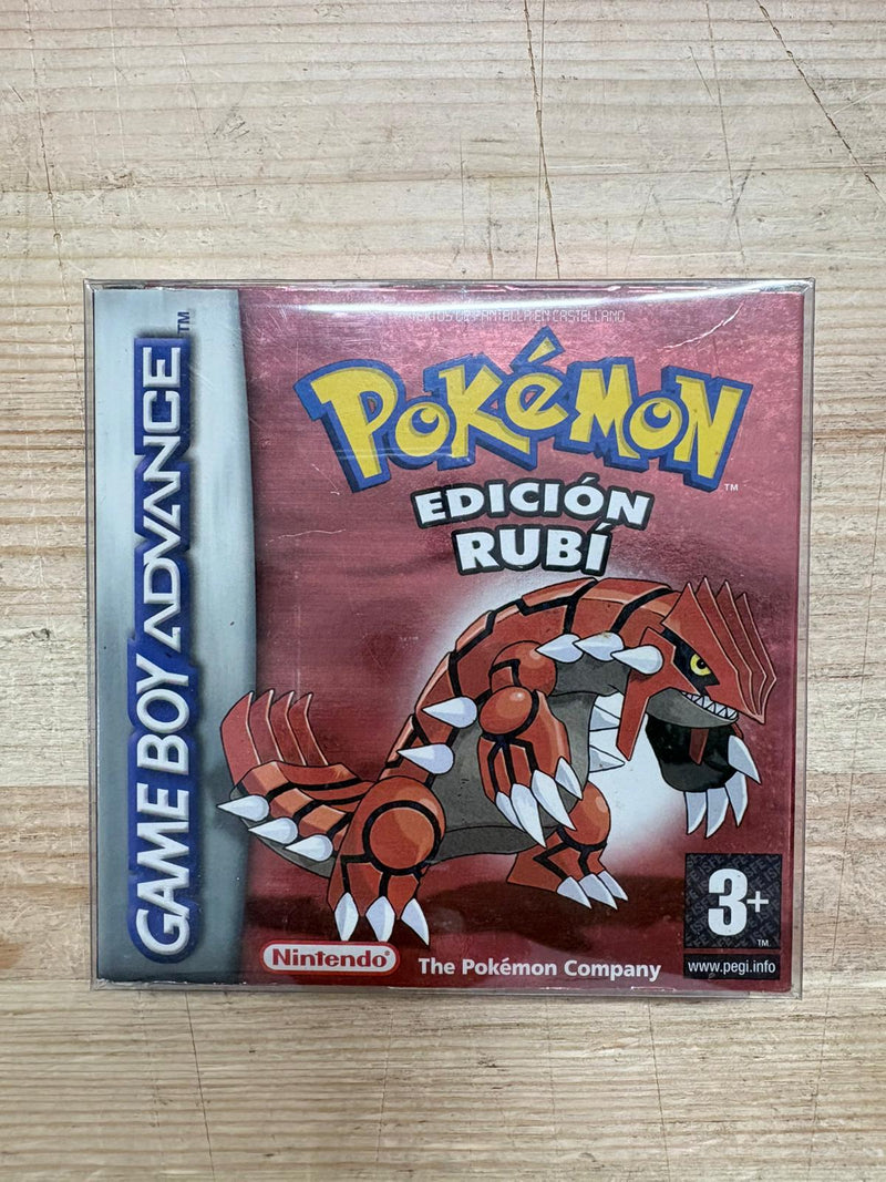 Game Boy Advance | Pokémon Edición Rubí PAL España Pokemillon 002