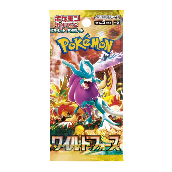 POKEMILLON Pokémon | Caja 30 Sobres Wild Force Japonés (sv5M) 2024