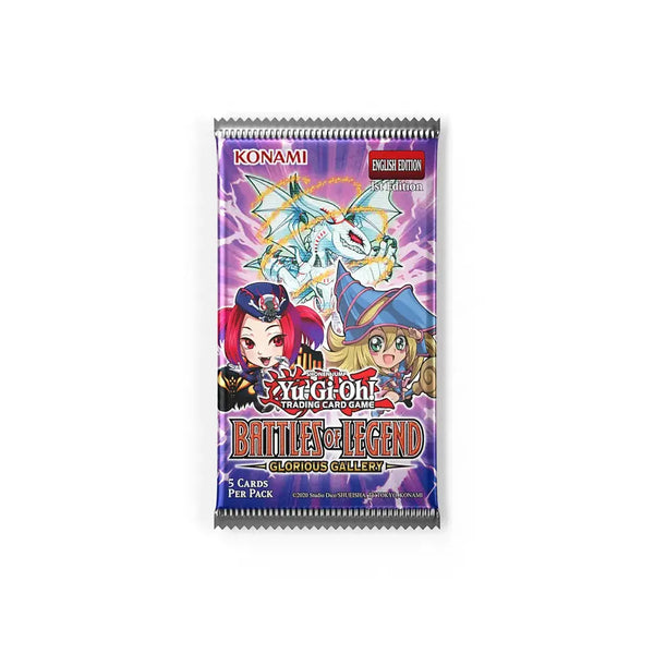Yugioh! | Booster Box 24 Sobres Battles of Legend: Glorious Gallery Yu-Gi-Oh!