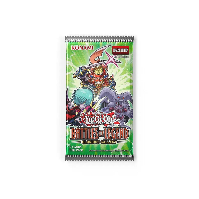 Yugioh! | Booster Box 24 Sobres Battles of Legend: Glorious Gallery Yu-Gi-Oh! Pokemillon 006