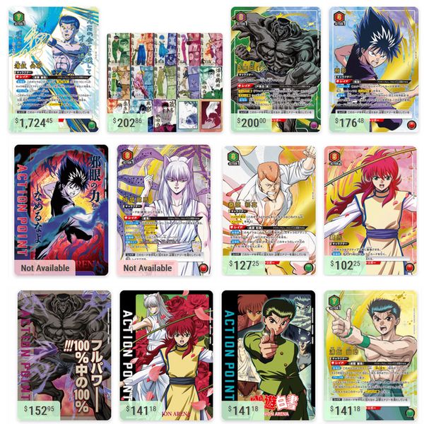 POKEMILLON - La Tienda Pokémon Union Arena | Caja de 16 Sobre Yu Yu Hakusho Japonés 2024