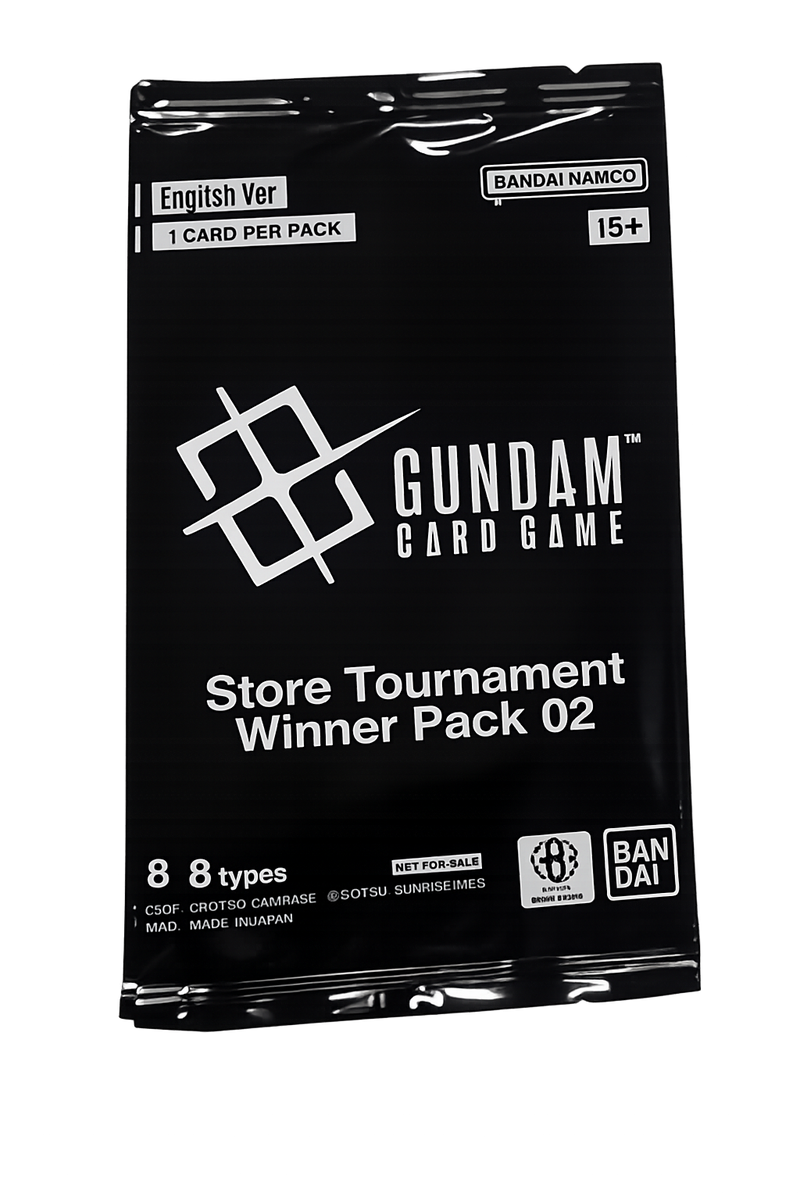 Sobre Gundam Store Tournament Participation Pack 02 Winner Pack Pokemillon 001